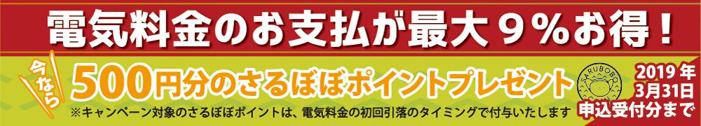 500円分のさるぼぼポイントプレゼントキャンペーン